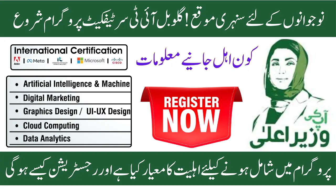 Boost Your Career with Punjab IT Certification Program 2025 – Enroll in Top IT Courses