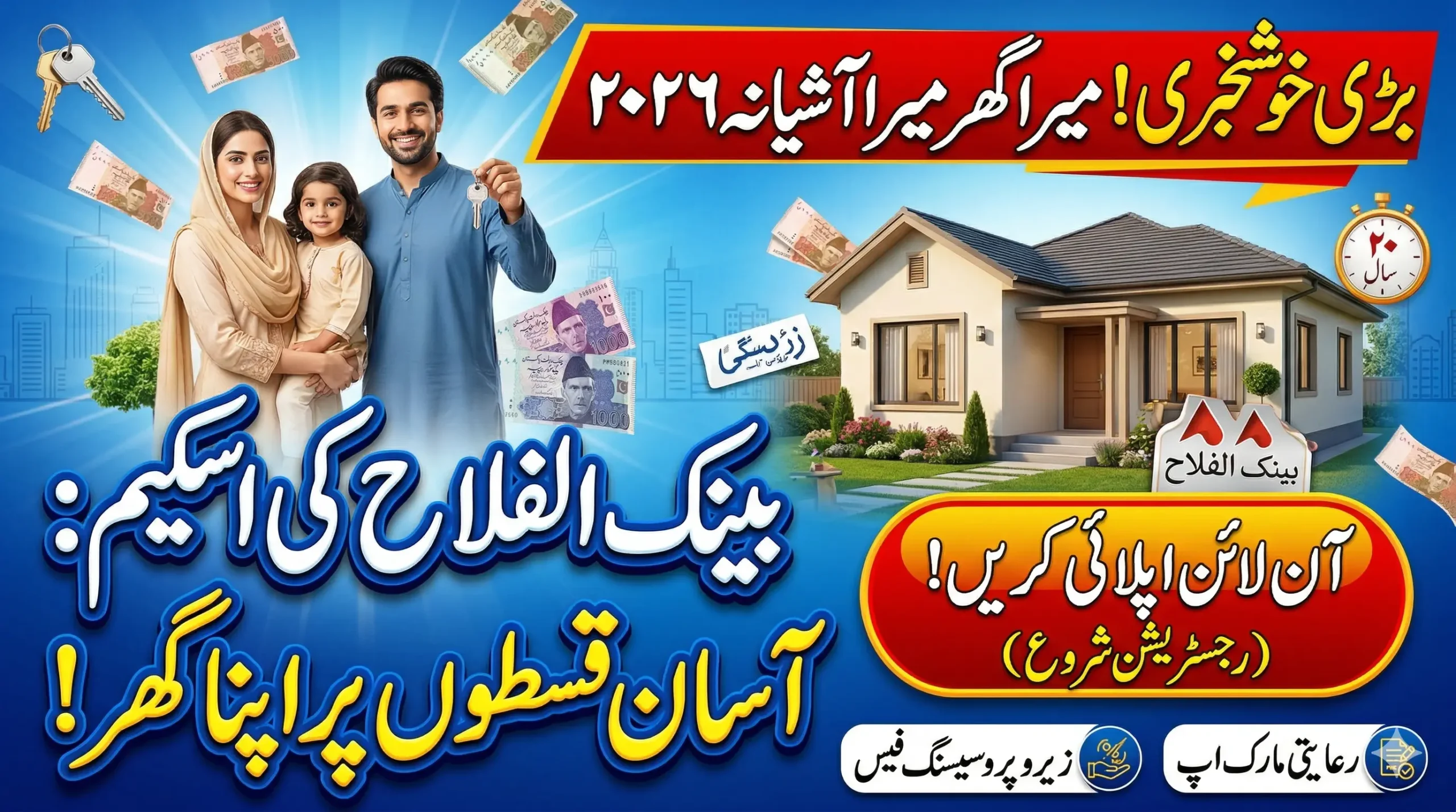 Mera Ghar Mera Ashiana Apply Online 2026 – Bank Alfalah Scheme with Easy Installments